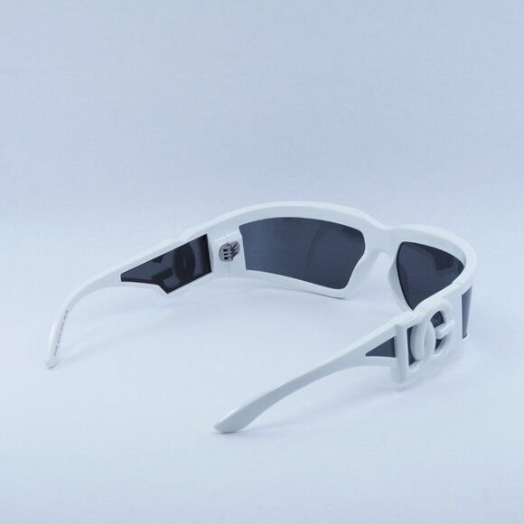Dolce & Gabbana DG6198 331287 Rectangle Sunglasses White Frame - Lowest Price